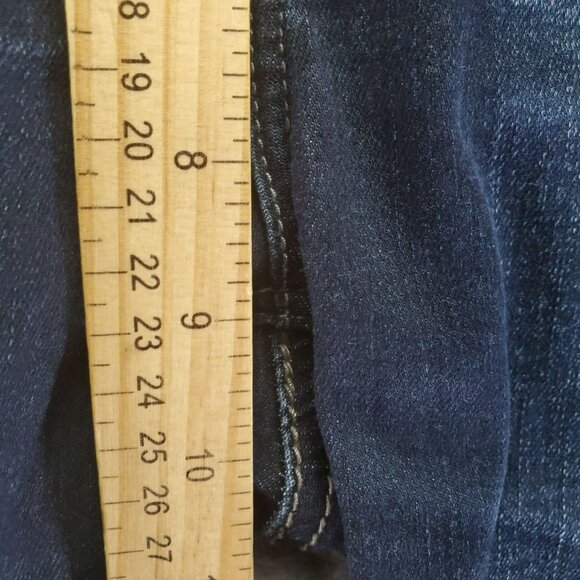 Silver Jeans Womens 31 Dark Blue Avery Skinny Stretch Denim - Picture 6 of 10